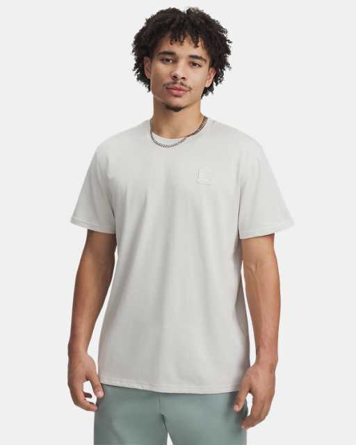T-shirt épais tendance Curry pour hommes T-shirt épais tendance Curry pour hommes